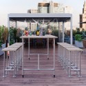 Bar Table Paris - Silver (Klemp)