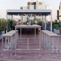 Bartisch Madrid - Silber (Klemp)