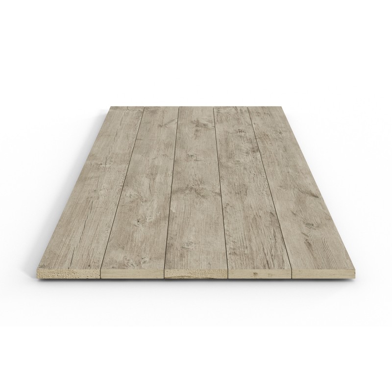 Aged scaffold board table top – various sizes (Klemp) - Scaffold boards and table tops made of scaffold boards