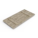 Aged scaffold board table top – various sizes (Klemp)