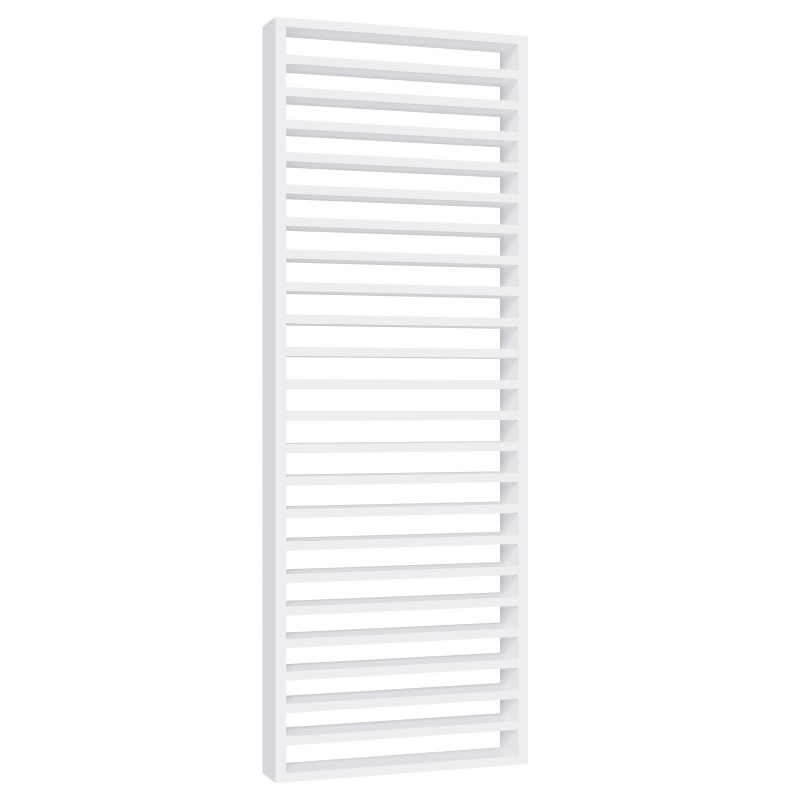 Pared de lamas horizontales − Blanco − 22x70 (Klemp) - Muros calados prefabricados