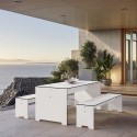 Table de jardin avec bancs − Cube − petit (Klemp) Table de jardin avec bancs − Cube − petit (Klemp)