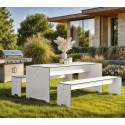 Table de jardin avec bancs − Cube − petit (Klemp) Table de jardin avec bancs − Cube − petit (Klemp)