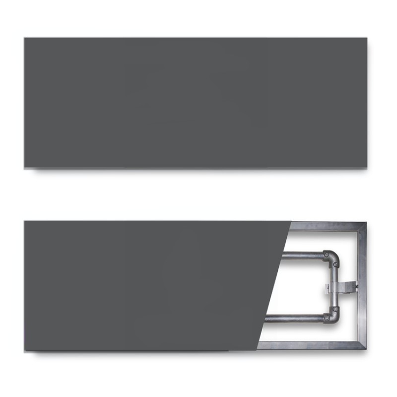 Wandframe voor reclamebanner Blindframe (Klemp) - Wand constructies