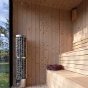 Sauna de jardin avec poêle électrique − Small pour 2-4 personnes (Klemp)