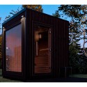 Garden sauna with electric heater − Small for 2-4 people (Klemp)