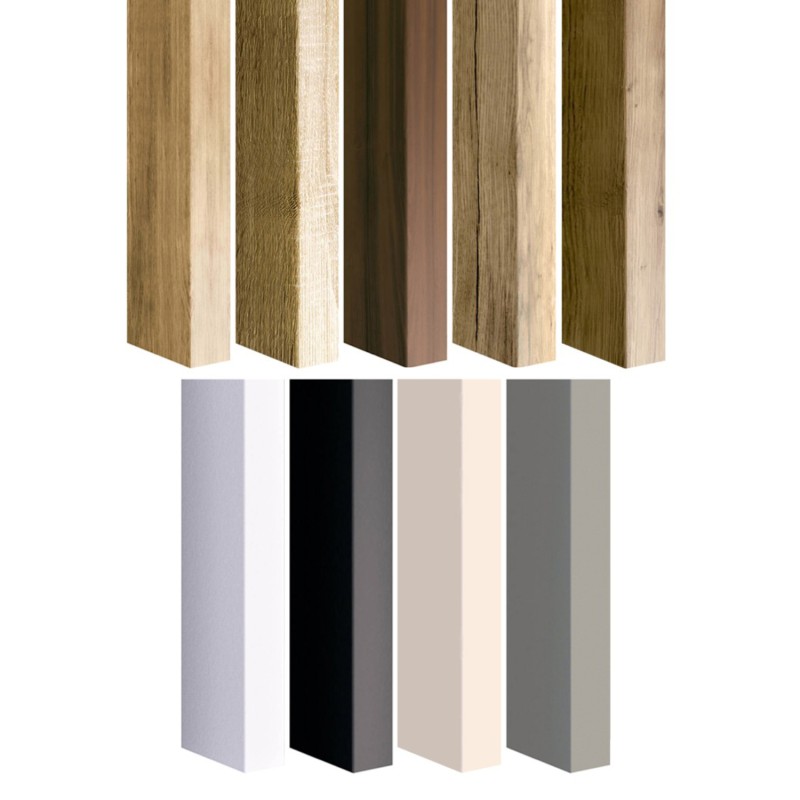 Campione di lamelle traforate 30×60 mm (Klemp) - Pareti divisorie autoportanti