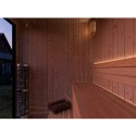 Garden sauna with wood-burning stove − Small for 2-4 people (Klemp)
