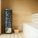 Tuinsauna met elektrische kachel − Small voor 2-4 personen (Klemp)