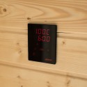 Tuinsauna met elektrische kachel − Medium voor 4-6 personen (Klemp)