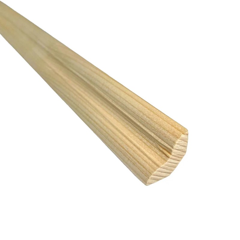 Bodenleiste Hohlkehle - 200 cm (Klemp) - Fußleisten