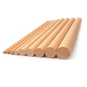 Tourillon strié - 100 cm (Klemp)