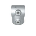 Rohrverbinder T-stück - Kurz - Typ 2F - 60,3 mm (Klemp)