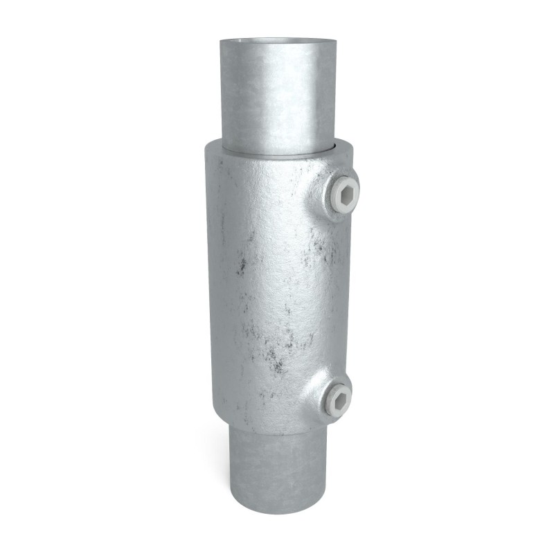 Giunto dritto Typ 8F, 60,3 mm, Zincato (Klemp) - Raccordi per tubi tondi
