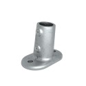 Rohrverbinder Fussplatte Oval Variabler Winkel 0° - 11° - Typ 12SC - 33,7 mm (Klemp)