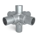 Four Socket CrossTyp 26E, 48,3 mm, Galvanized (Klemp)