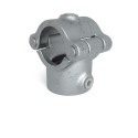 Add-on Short TeeTyp 31OE, 48,3 mm, Galvanized (Klemp)