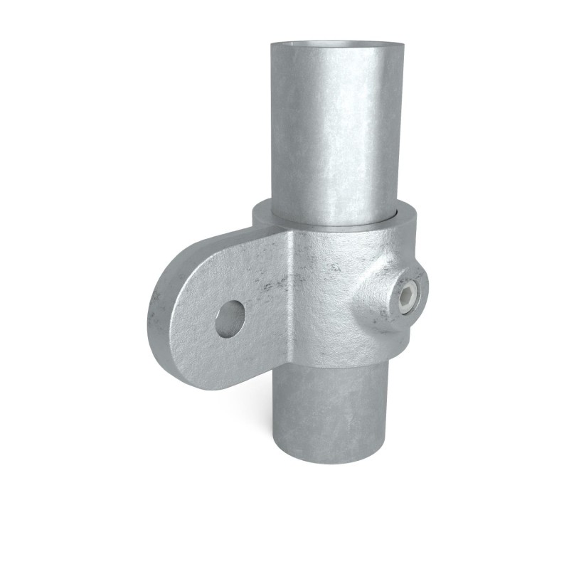 Male Single Lug Typ 36B, 26,9 mm, Galvanized (Klemp) - Round Tubefittings