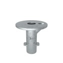 GroundsocketTyp 54F, 60,3 mm, Galvanized (Klemp)