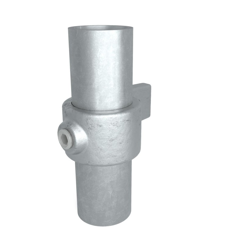 Collar Plate Single Side Typ 55C, 33,7 mm , Galvanized (Klemp) - Round Tubefittings