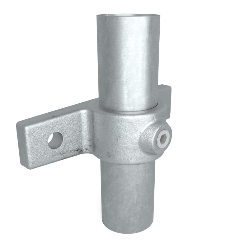 Uchwyt z podwójnym uchem Typ 56E, 48,3 mm, Ocynk (Klemp) - Złącza okrągłe