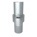 Bisagra de ojo Typ 62D, 42,4 mm, Galvanizado (Klemp)