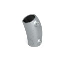 Galv. Gomito variabile 15° - 60° Typ 124C, 33,7 mm , Zincato (Klemp)