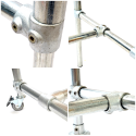 Short TeeTyp 2E, 48,3 mm, Galvanized (Klemp) Short TeeTyp 2E, 48,3 mm, Galvanized (Klemp)