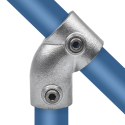 Kort T-stuk 45° Typ 3C, 33,7 mm , Thermisch verzinkt (Klemp) Kort T-stuk 45° Typ 3C, 33,7 mm , Thermisch verzinkt (Klemp)