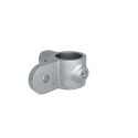 Male Corner Lug 90° Typ 40E, 48,3 mm, Galvanized (Klemp)