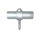 Gancho de abrigo Typ 64C, 33,7 mm , Galvanizado (Klemp)