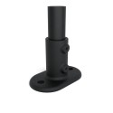 Railing Base FlangeTyp 12D, 42,4 mm, Black (Klemp)