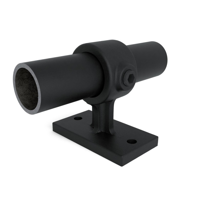 Soporte de pasamanos Typ 34B, 26,9 mm, Negro (Klemp) - Abrazaderas de tubo negras