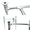 Long TeeTyp 4F, 60,3 mm, Galvanized (Klemp) Long TeeTyp 4F, 60,3 mm, Galvanized (Klemp)