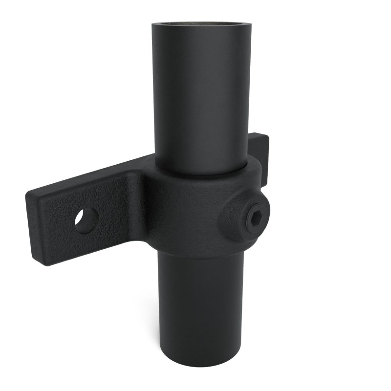 Oogdeel dubbele lip Typ 56B, 26,9 mm, Zwart (Klemp) - Zwarte buiskoppelingen