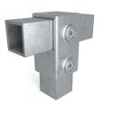 Raccordo a T corto Typ 2S, 40 mm, Zincato (Klemp)