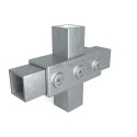 Two Socket Cross Typ 22S, 40 mm, Galvanized (Klemp)