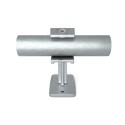 Handrail Support openTyp 35D, 42,4 mm, Galvanized (Klemp)