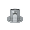 Brida, redonda Typ 10TC, 33,7 mm , Galvanizado (Klemp)