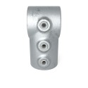Kort T-stuk - lang Typ 2LD, 42,4 mm, Thermisch verzinkt (Klemp)