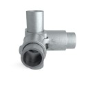 Add-On Corner With Trough Tube 90° Typ 20OE, 48,3 mm, Galvanized (Klemp)
