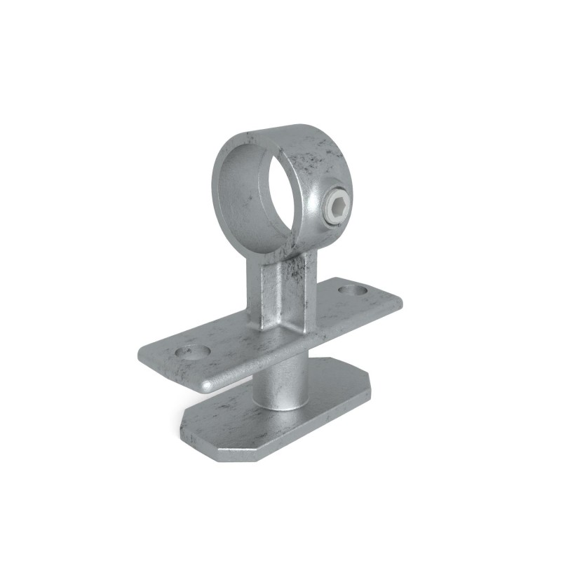 Container Tubefitting C3449ContainerE, 48,3 mm, Galvanized (Klemp) - Round Tubefittings