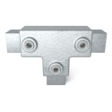 Lang T-stuk Typ 4S, 25 mm, Thermisch verzinkt (Klemp)