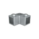 Angle of continuous uprightTyp 20S, 25 mm, Galvanized (Klemp)
