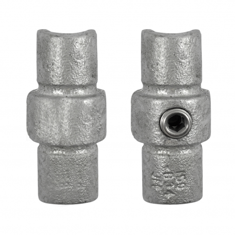 Acoplamiento interno (JUEGO) Typ 9B, 26,9 mm, Galvanizado (Klemp) - Abrazaderas de tubo redondas Acoplamiento interno (JUEGO) Typ 9B, 26,9 mm, Galvanizado (Klemp) - Abrazaderas de tubo redondas