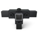 Side Outlet Tee Typ 24S, 25 mm, Black (Klemp)