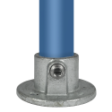 Flangia, rotonda Typ 10B, 26,9 mm, Zincato (Klemp) Flangia, rotonda Typ 10B, 26,9 mm, Zincato (Klemp)