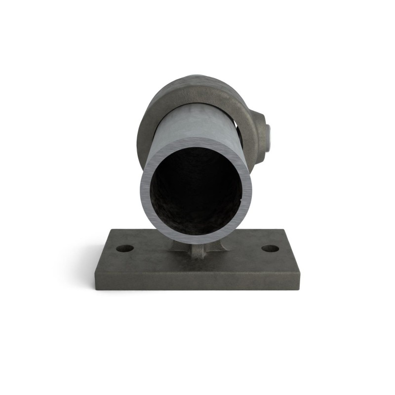 Staffa di supporto con viti per tubo da 25 mm di diametro, per armadi e