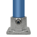 Vierkante voetplaat Typ 11E, 48,3 mm, Thermisch verzinkt (Klemp) Vierkante voetplaat Typ 11E, 48,3 mm, Thermisch verzinkt (Klemp)