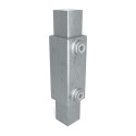 Straight coupling Typ 8S-25, 25 mm, Galvanized (Klemp)